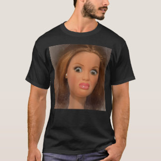 Funny Hilarious Disgusting Doll Face T-Shirt
