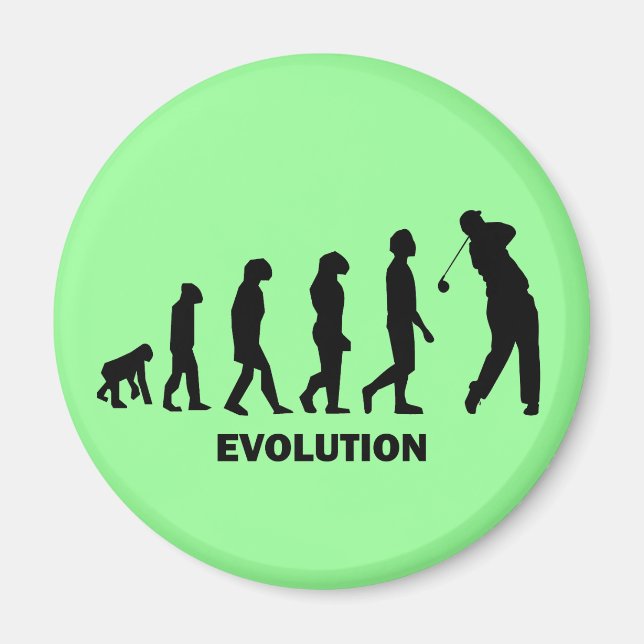 Funny hilarious golf magnet (Front)