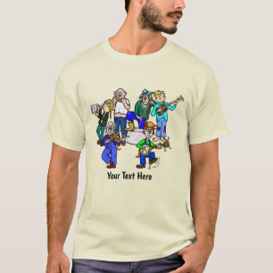 Funny Hillbilly Jug Band T-Shirt  Customize It!