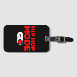 Funny Hip Hop Design For Men Women 90s Hip Hop Dan Luggage Tag