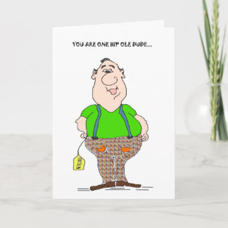 Funny Hip Replacement Card – New Hip Humor