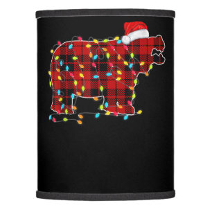 Funny Hippo Christmas Light Matching Family Lamp Shade