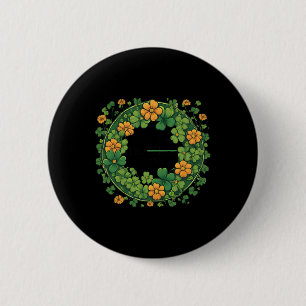 Funny Hispanic St. Patrick's Day Kiss Me I’m Irish Button