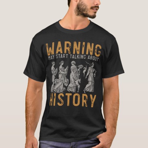 Funny History Researcher Occupation Historian T_Shirt
