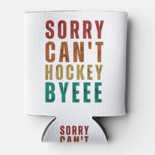 Funny Hockey Can Cooler