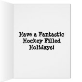 Funny Hockey Christmas Card (Inside (Right))