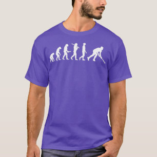 Funny hockey evolution gift for hockey players T-Shirt