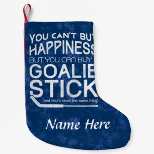 Funny Hockey Goalie Christmas Stocking Customize