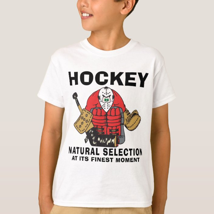 Funny Hockey Goalie Kids TShirt