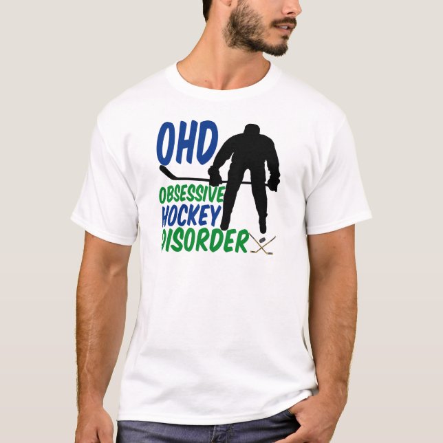 Funny Hockey Goalie T-Shirt (Front)