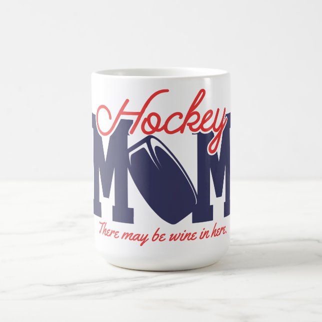 Funny Hockey Mom  Coffee Mug (Center)