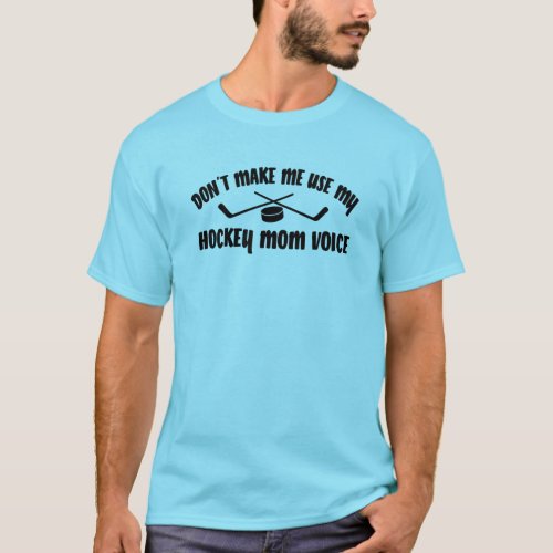 Funny Hockey Mom T_Shirt