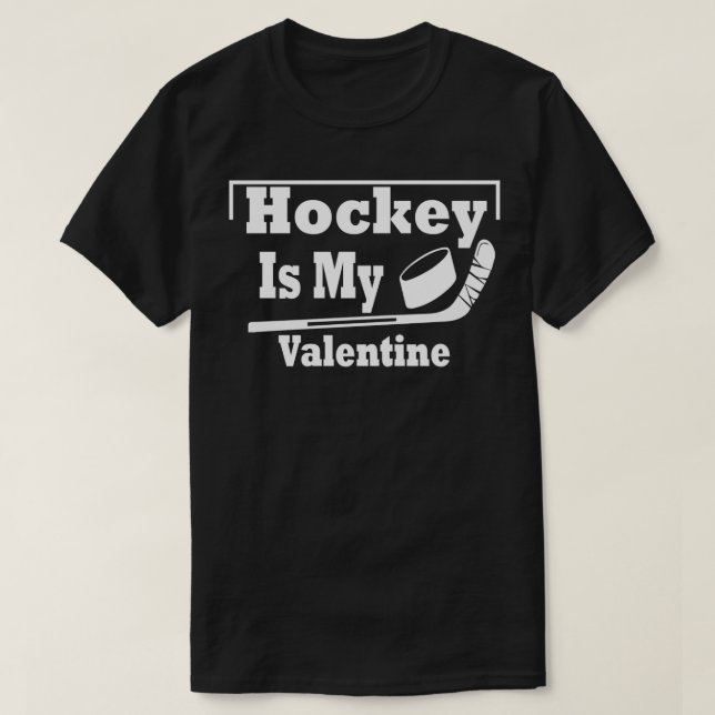 Funny hockey Quote T-Shirt (Design Front)