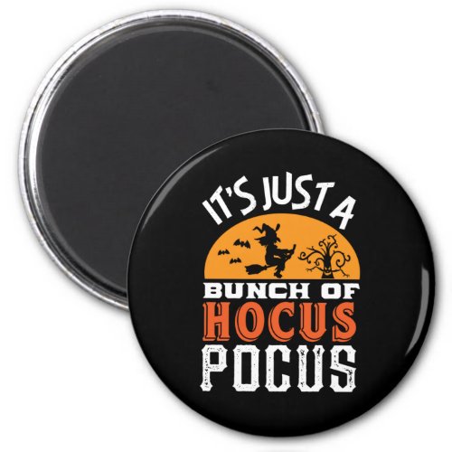 Funny Hocus Pocus Witches Vintage Retro Halloween Magnet