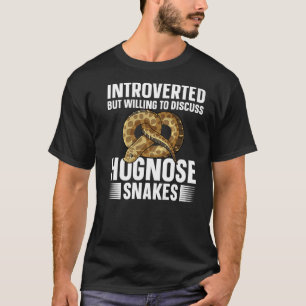 Funny Hognose Snake Western Hognose Snake Lover Pr T-Shirt