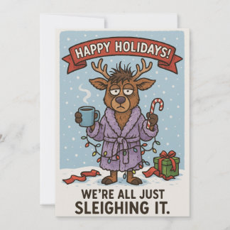 Funny Holiday Card. Card