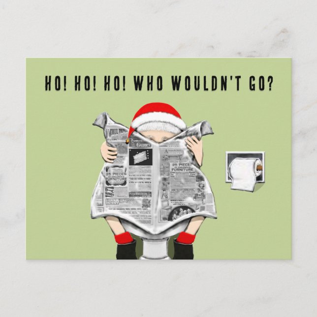 Funny Holiday Cartoon Cards (Front)
