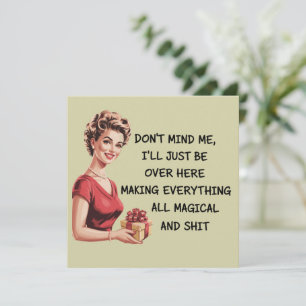 Funny Holiday Hostess Gifts Xmas Don't Mind Me