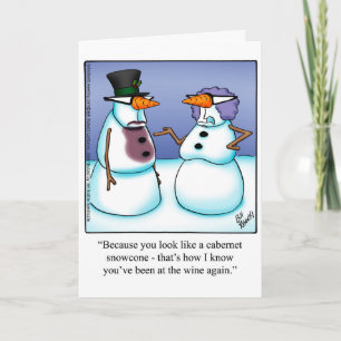 Funny Holiday Humor Greeting Card