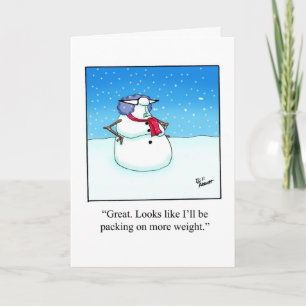 Funny Holiday Humor Greeting Card