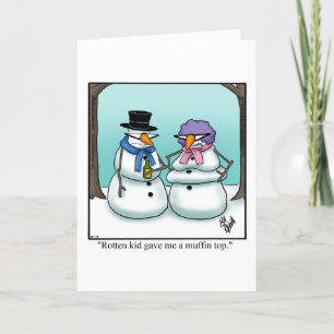 Funny Holiday Humor Greeting Card 