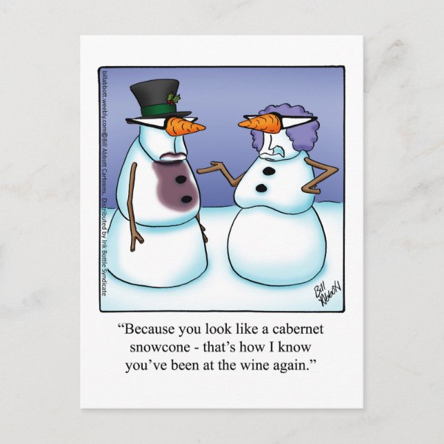 Funny Holiday Postcards (Front)