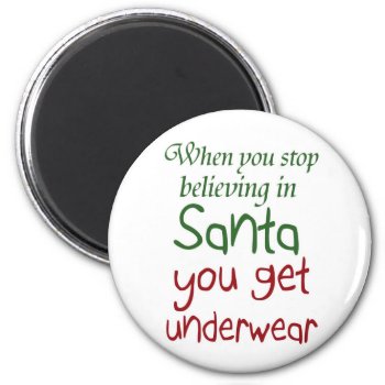 Funny Holiday Quotes Santa Humor Magnets Gifts by Wise_Crack at Zazzle