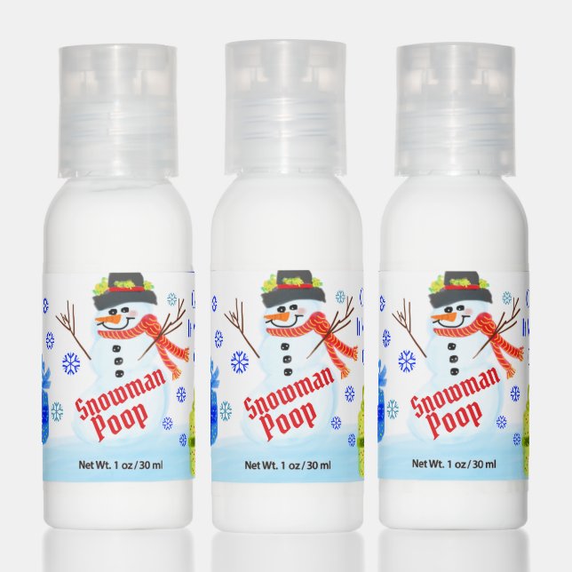 Funny Holiday Themed Hand Lotion (Set)