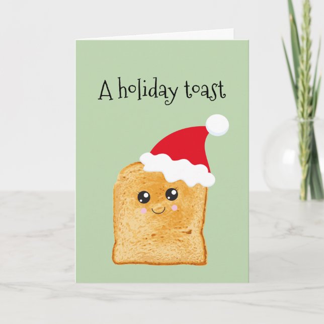 Funny Holiday Toast Christmas (Front)