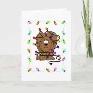 Funny Holiday Xmas Lights Humorous Christmas Joke Card