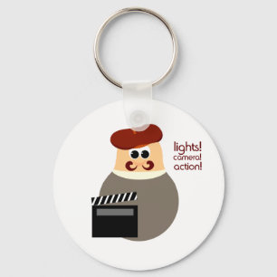 Funny Hollywood Director Keychain