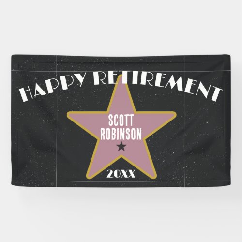 Funny Hollywood Sidewalk Star Retirement Party