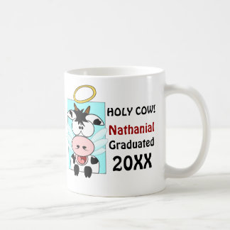 Funny Holy Cow Graduation Gift Mug