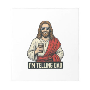 Funny Holy Father Coffee Vintage Engraving Shirt D Notepad