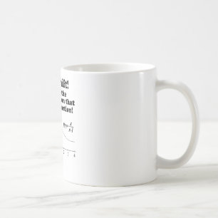 Funny 'Holy Shift Mother Function' Math Geek Mug