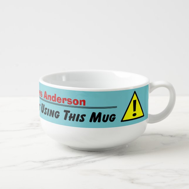 Funny Home and Office Personalized Mug (Left)