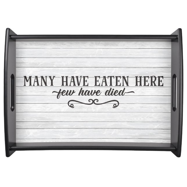 Funny Home Decor Serving Tray (Front)