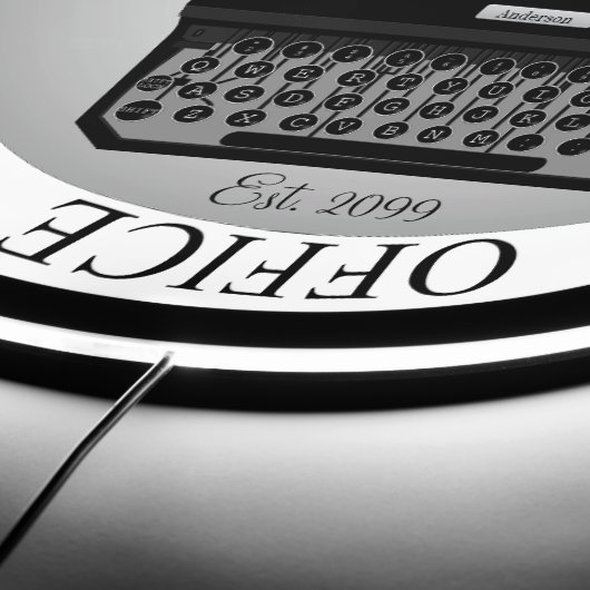 Funny Home Office Work From Home LED Sign (Edge)