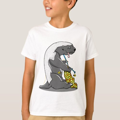 Funny honey badger T_Shirt