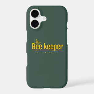 Funny Honey Bee Lover   Bee Keeper Yellow iPhone 17 Case