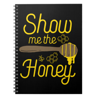 Funny Honey Bee Pun Apparel Notebook