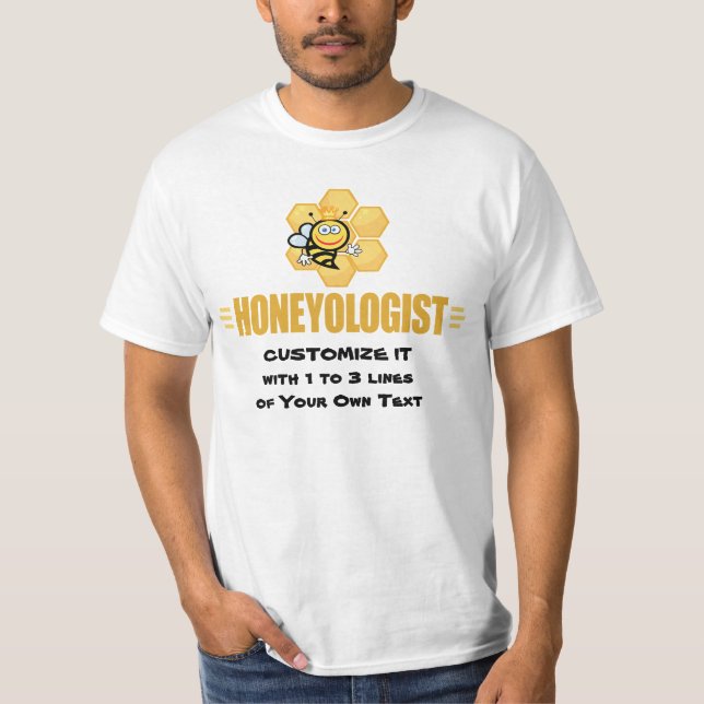 Funny Honey Bee T-Shirt (Front)