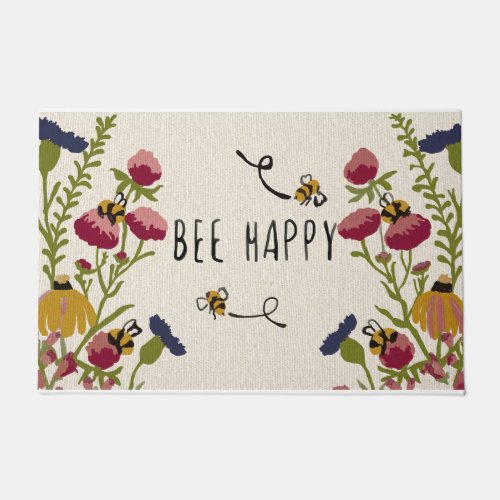 Funny Honey Doormat Bee Doormat Bee Outdoor Mat