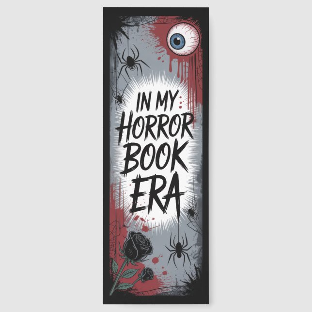 Funny Horror Readers Book Club Bookmarks (Front)