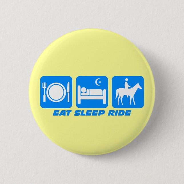 Funny horse button (Front)