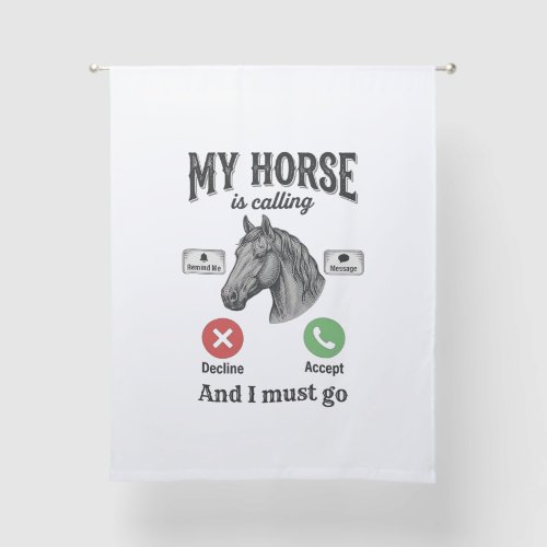 Funny Horse Calling Vintage Engraving T-Shirt_1 Sheer Curtains