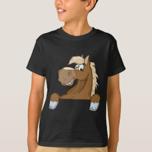 Funny horse cartoons T-Shirt