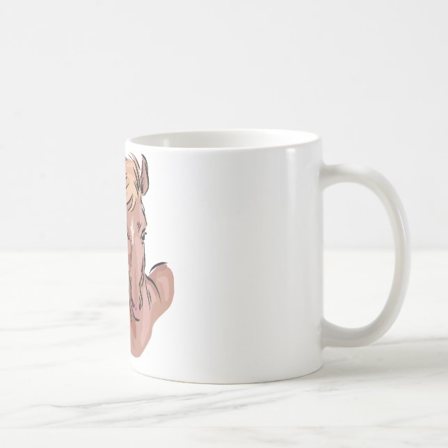 Funny Horse Coffee Mug (Right)
