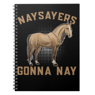 Funny Horse Humor Riding Pony Love Notebook