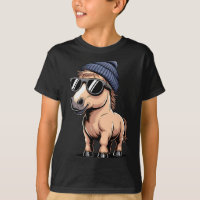 Funny Horse In Retro Style - Farm Humour Ny Funny